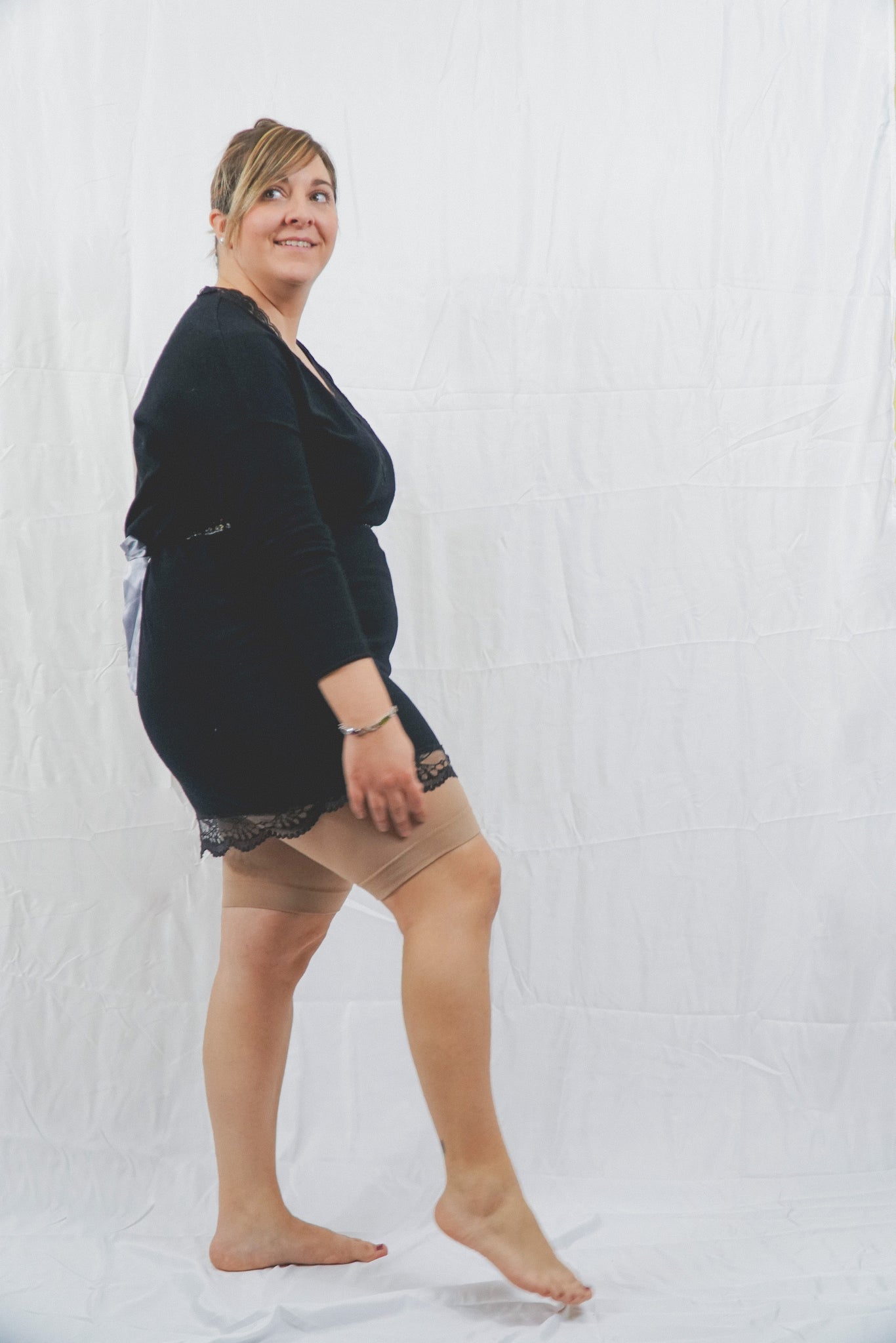 Anti-Chafing Above Knee Shorts 80 Denier - Ms. Shape