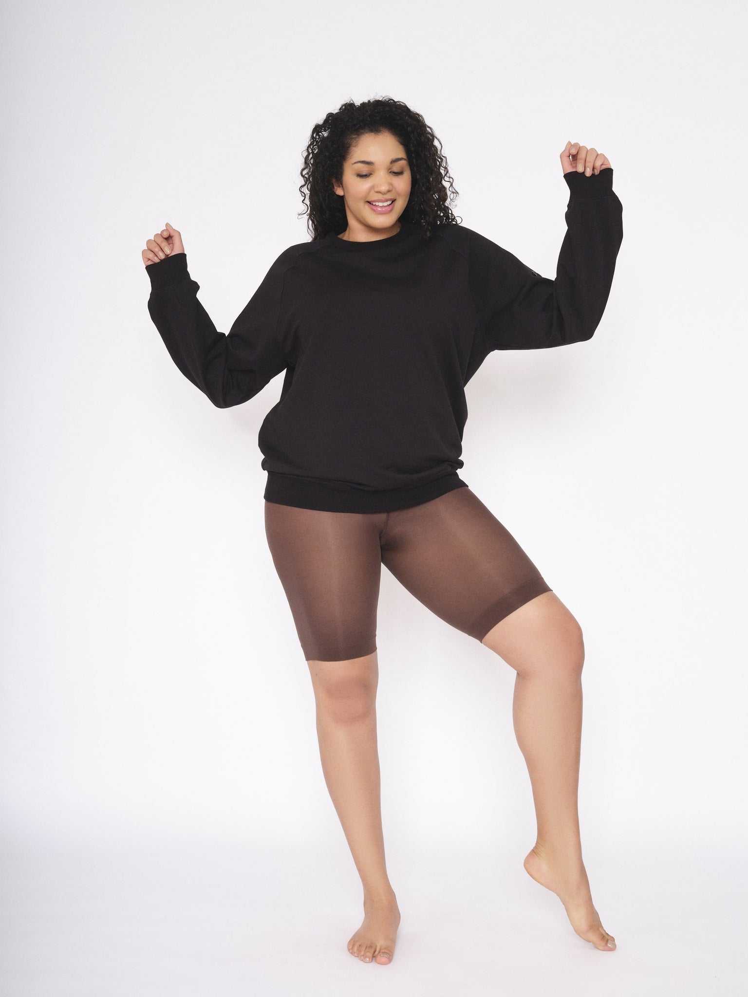 Anti-Chafing Shorts 80 Denier Decadent Brownie - Ms. Shape