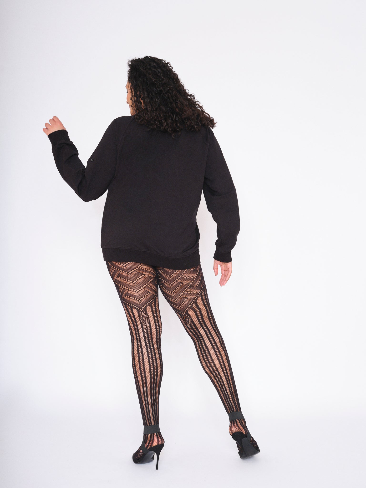 Disstressed Vintage Couture LV DESIGNER ON MY LEGS TIGHTS $35.00